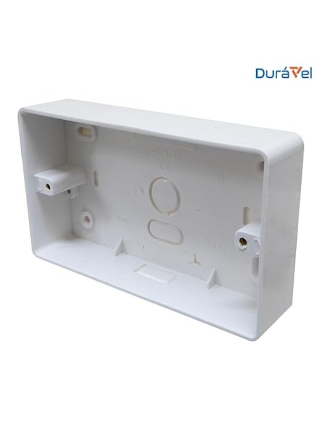 Duravel Wall Socket with Switches, 2-Gang Electrical Outlet - Image 2