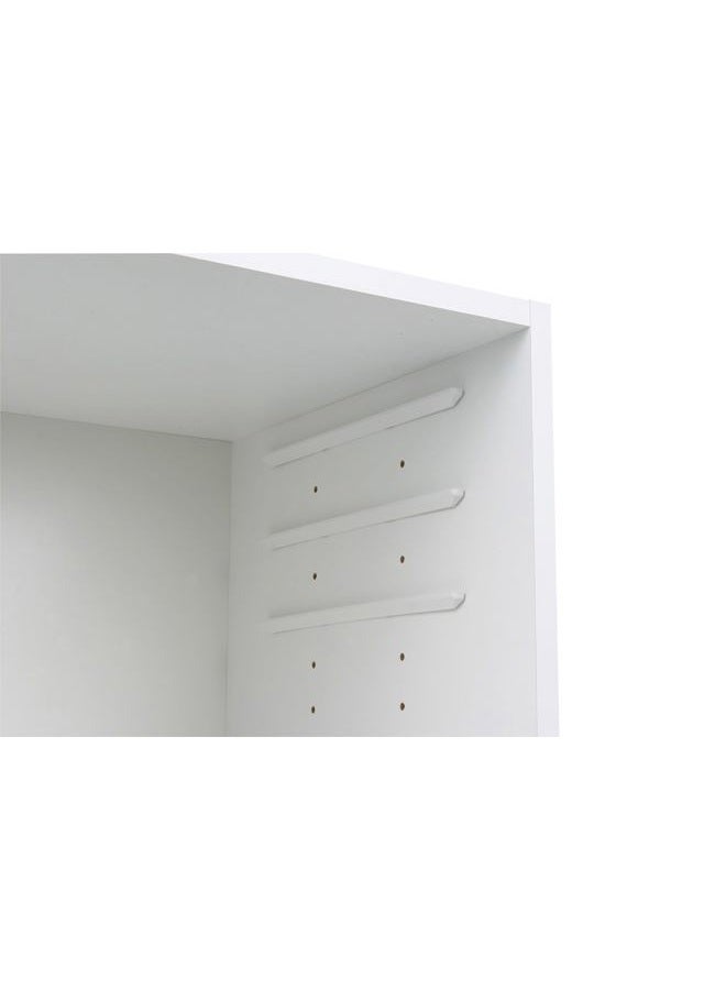 ArtBin 6855SC Super Satchel Cube - 15.5 x 16.75 x 15.625 in. Arts and Crafts Supply Storage with Pre-Drilled Holes, 6 Rail Set, Customizable, White - Image 3