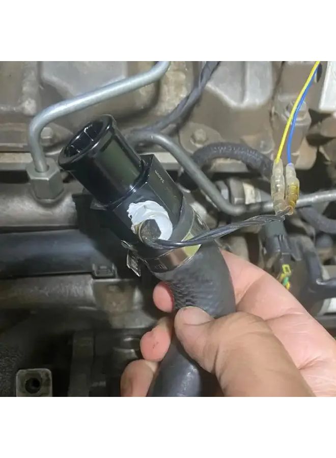 32mm Water Cooled Liquid Temperature Sensor Adapter Aluminum Alloy Radiator with Hose Clamps - Image 5