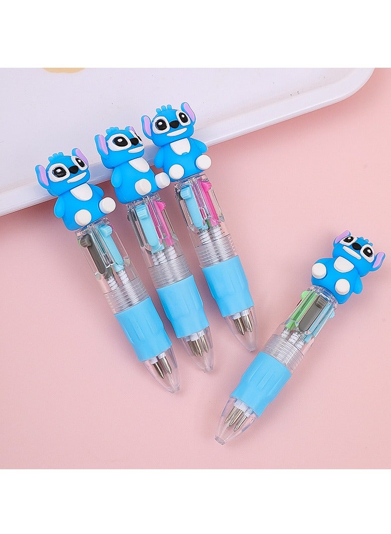 STITCH 4 Pcs Stitch Blue Rollerball Pen Set For Kids And Students - Image 2