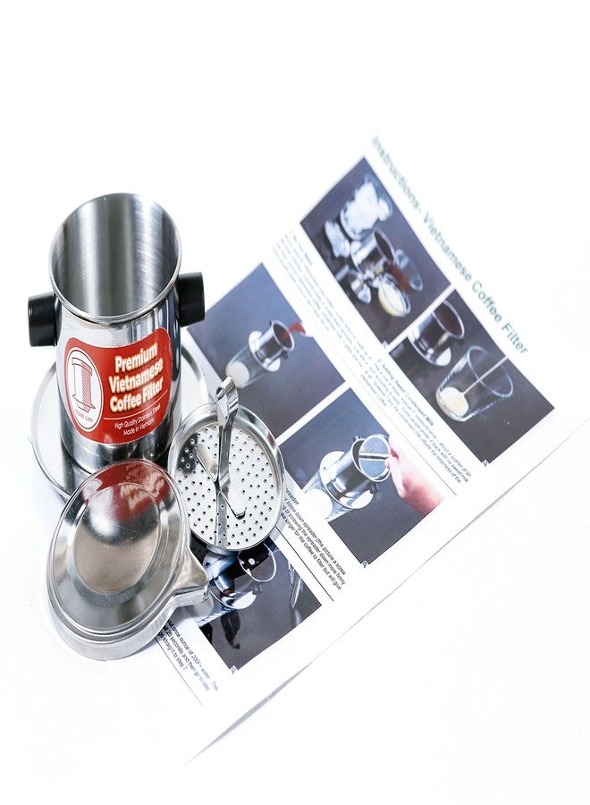 Thang Long Vietnamese Coffee Filter, X-Small 120ml, Perfect for Espresso, Paperless - Image 1