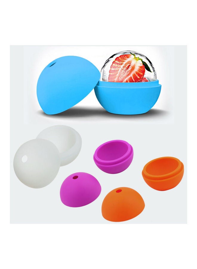 NIBEMINENT Ice Ball Maker Mold Sky Blue 8x7x8centimeter - Image 5