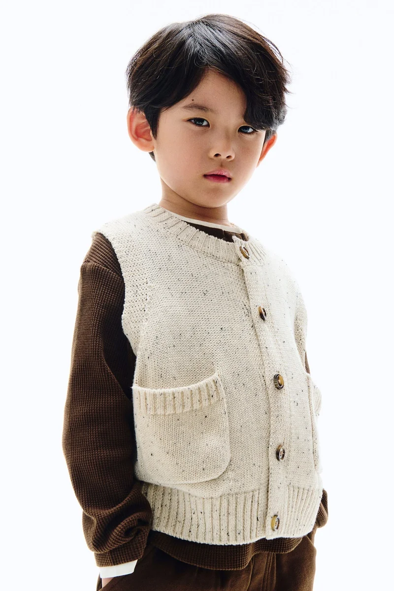 H&M Knitted waistcoat