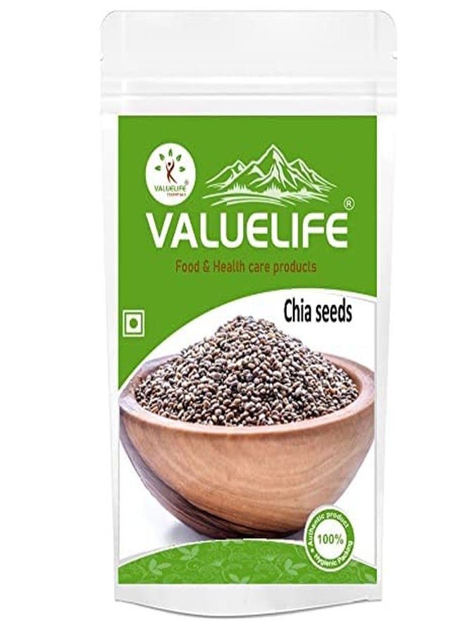 Value Life Essentials Valuelife chia seeds 250gm - raw chia seeds - Image 1
