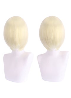 Arabest Master Shengda cosplay Wig Face Short Hair Thickened Face Short Hair Color bobo Headgear 3021-03/beige 