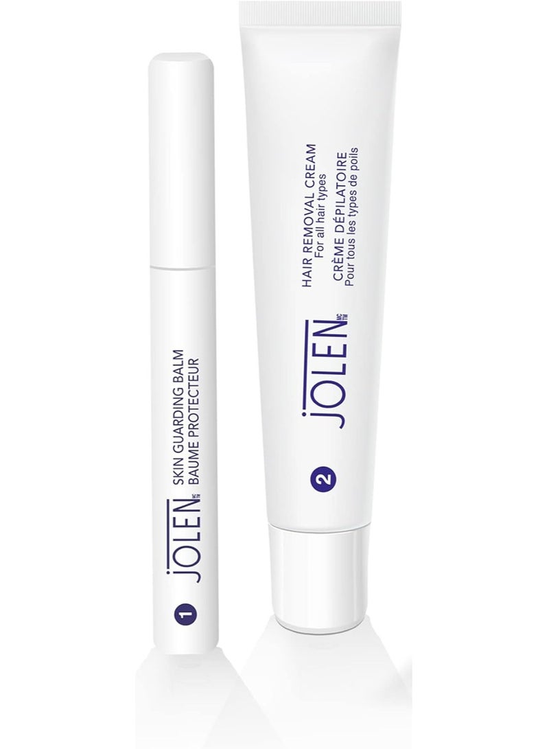 Jolen facial hair remover kit Blue - Image 3