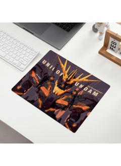 Gundam Cartoon Mouse Pad Game Mat Small Computer Table Mat Precision Lock Edge Desk Mat Mat-Color:300*250*4mm-Pattern:F-A5-02