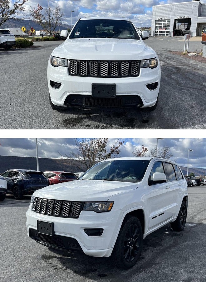Wocch Front License Plate Frame for Jeep Grand Cherokee Type 2 2017 2018 2019 2020 2021 for Jeep Grand Cherokee WK 2022 Front Bumper License Plate Holder Mounting Bracket Replace # 68277137AA CH1068148 - Image 3