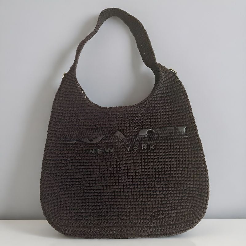 Sunny Summer Woven Tote Bag for Women - Image 3