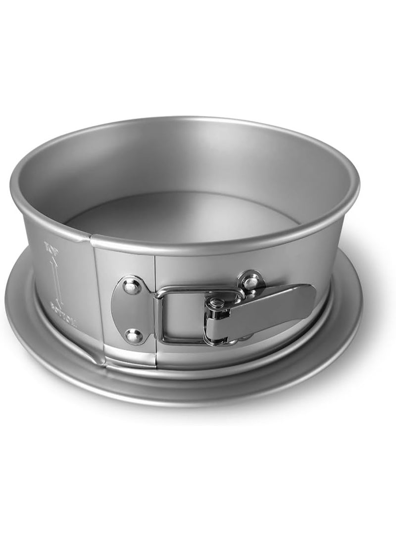Guardini Professional Cake Tin with Drip Guard Suitable for Intensive Use  Aluminium Anodised, 23 x 7.5 cm, Made in Italy, Silver - Image 1