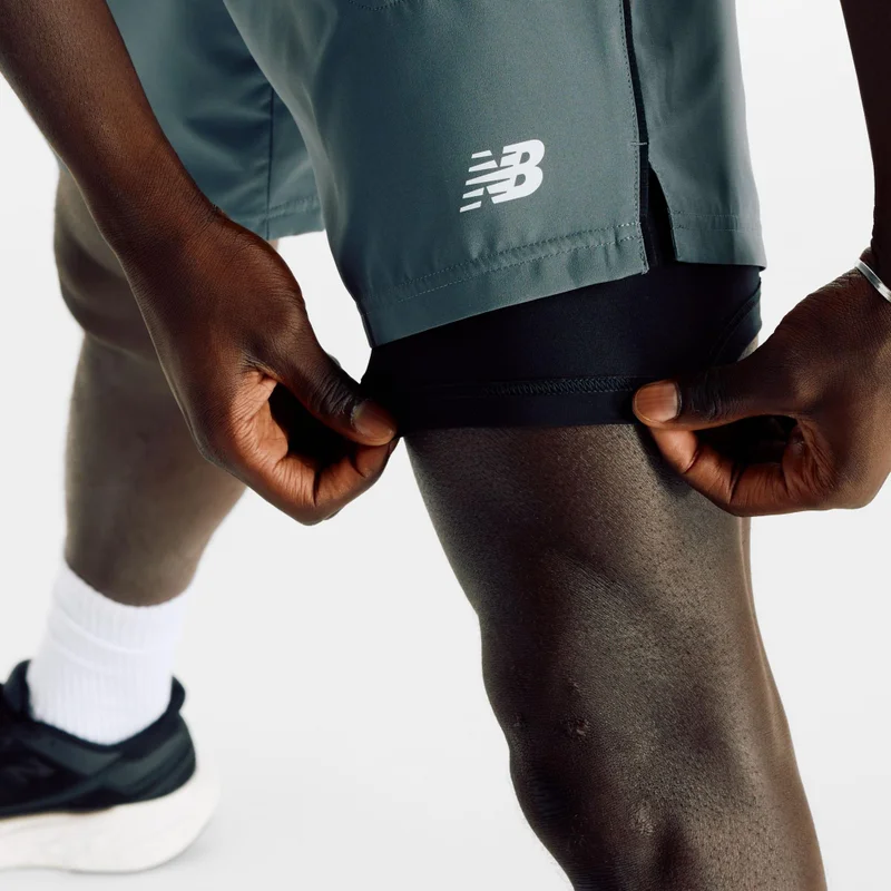 New Balance Graphite Sport Lined Short 7" for Men | Best Price UAE