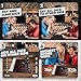SWOOC Dittle Dice Battle 2 Player Dice Games for Adults Adult Board Games for 2 Players Best Two Player Game for Adults Two Person Wooden Coffee Table Fun Bar Game for Adult Indoor Tabletop - Image 3