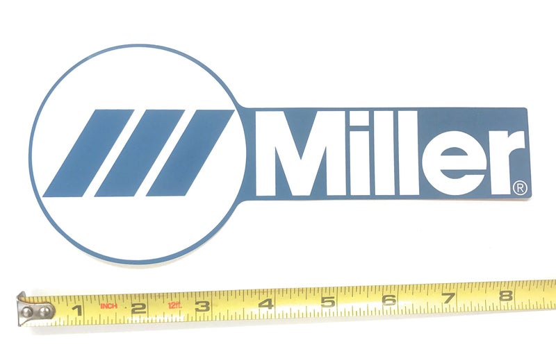 Miller Replacement Decal Miller Logo (3.5"" x 8.25"") - Image 2