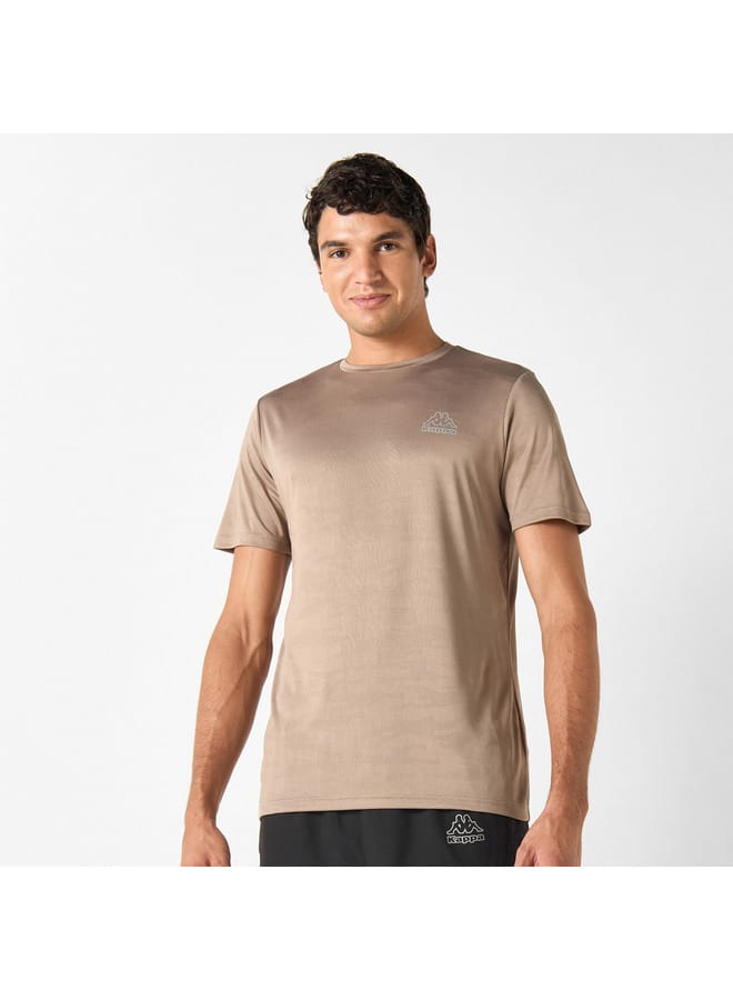Kappa Kappa Logo Print T-shirt with Crew Neck and Short Sleeves  - Image 1