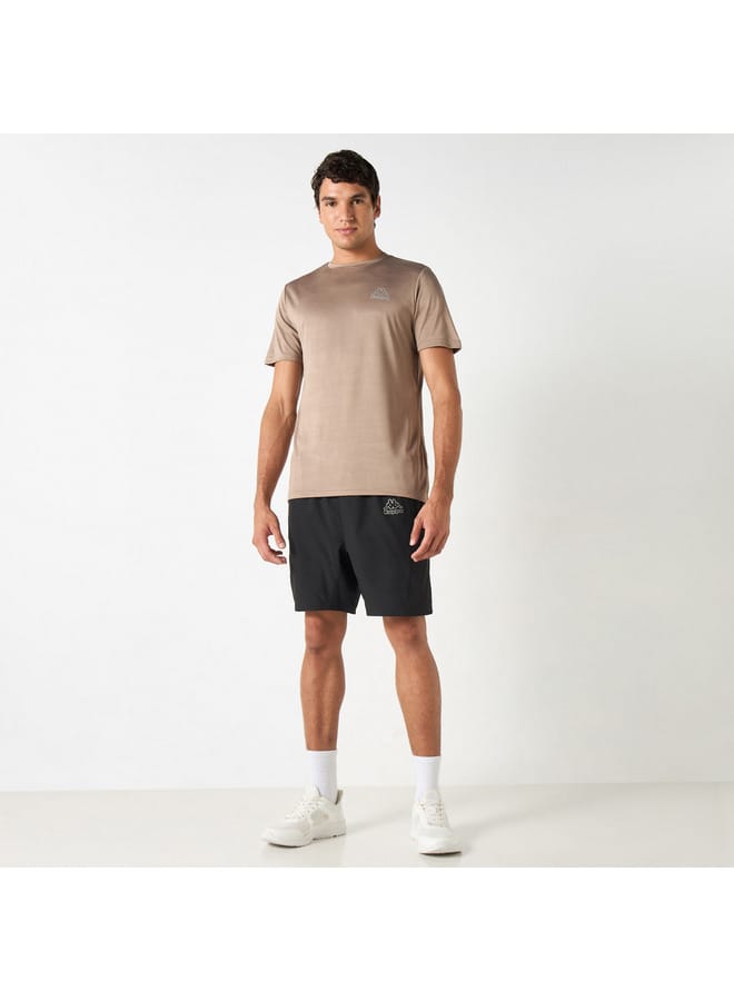 Kappa Kappa Logo Print T-shirt with Crew Neck and Short Sleeves  - Image 2