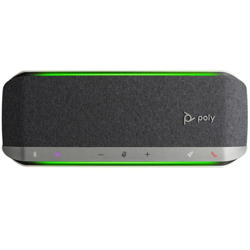Poly by Plantronics - Sync 40 Smart Speakerphone - Flexible Work Spaces - Connect to PC/Mac via Combined USB-A/USB-C Cable and Smartphones via Bluetooth - Works with Teams, Zoom & More - Image 2