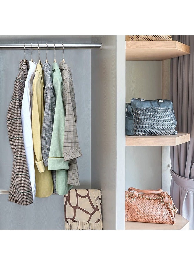 HOMESTAR 50 Non-slip Slim Hangers, Space-Saving and Durable for Suits, Shirts Pants - Image 5