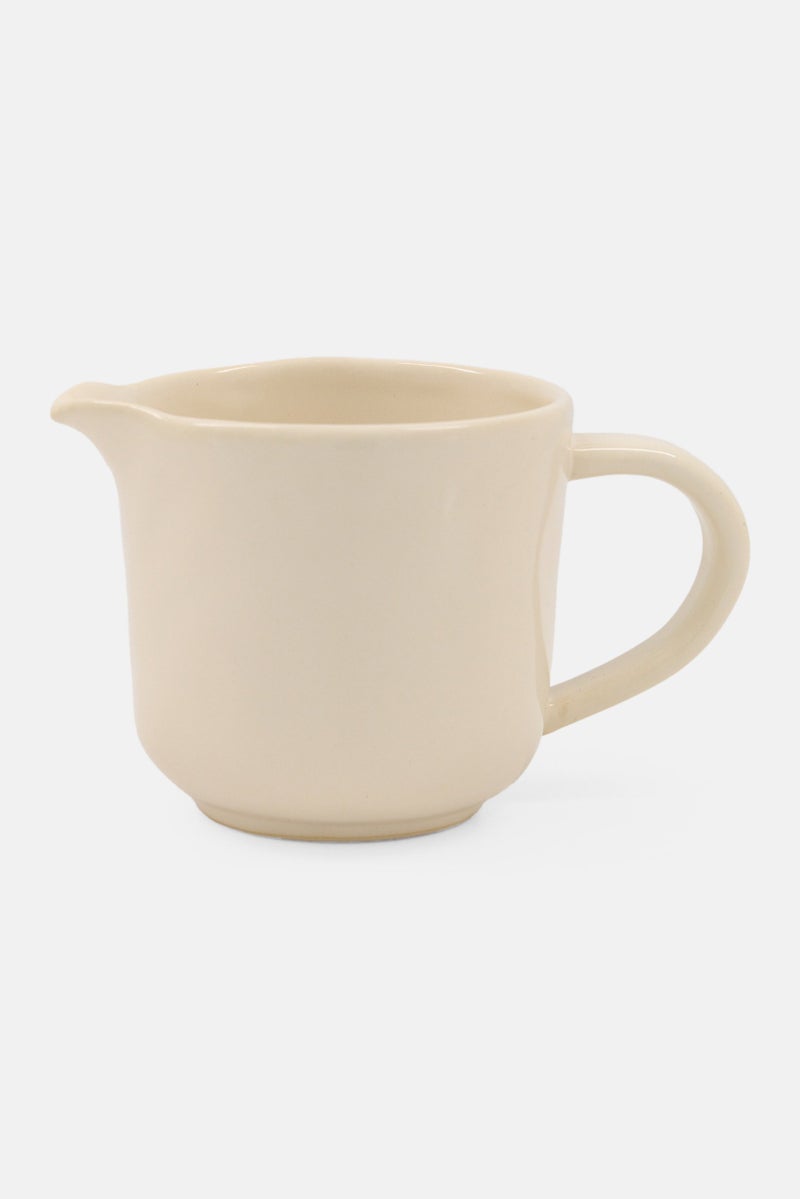 Muy Mucho Stoneware Cup 400 ml, Beige  - Image 1