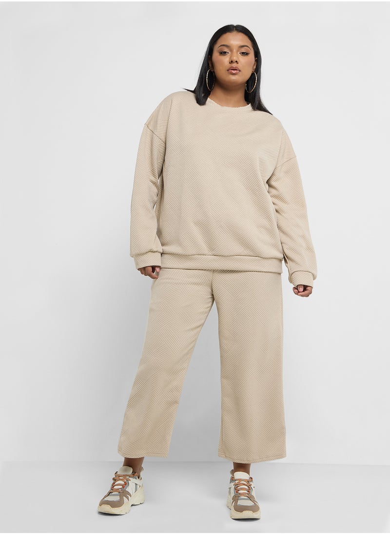 Ginger Plus - Oversize Sweatshirt & Sweatpant Set - Image 1