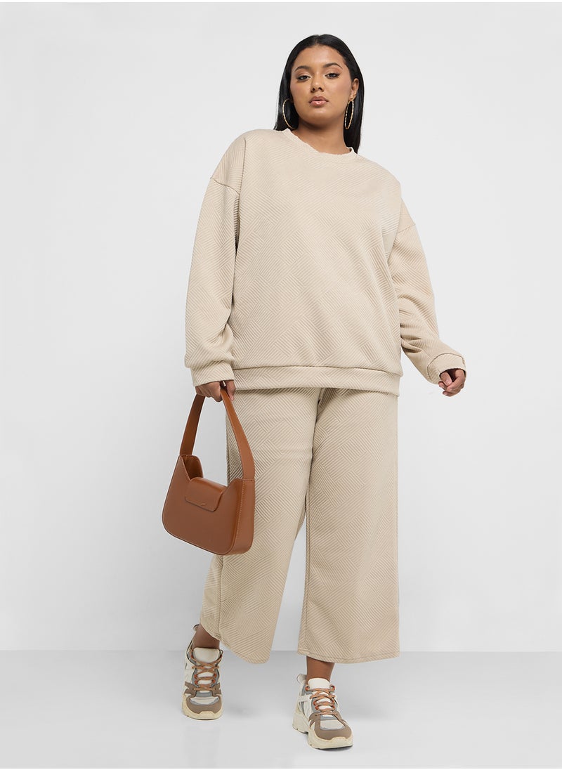Ginger Plus - Oversize Sweatshirt & Sweatpant Set - Image 1