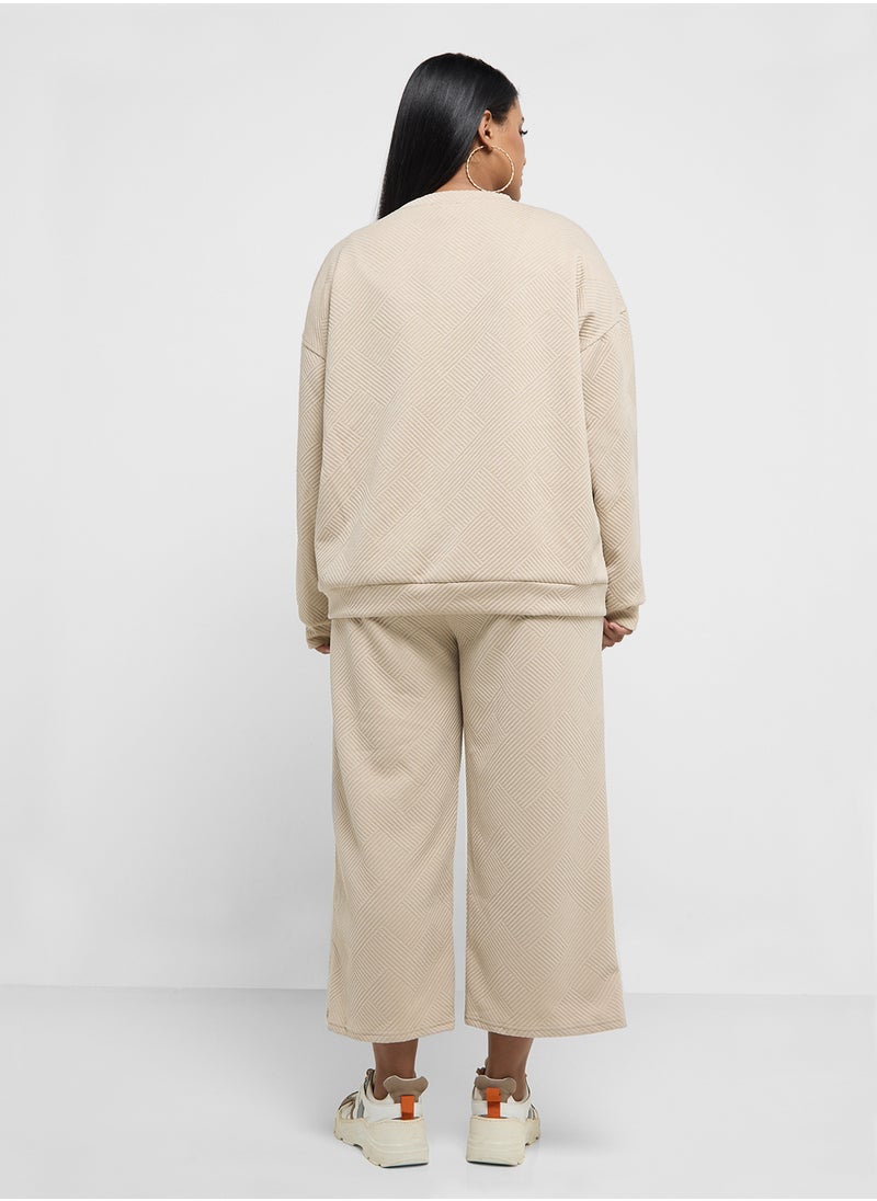Ginger Plus - Oversize Sweatshirt & Sweatpant Set - Image 1