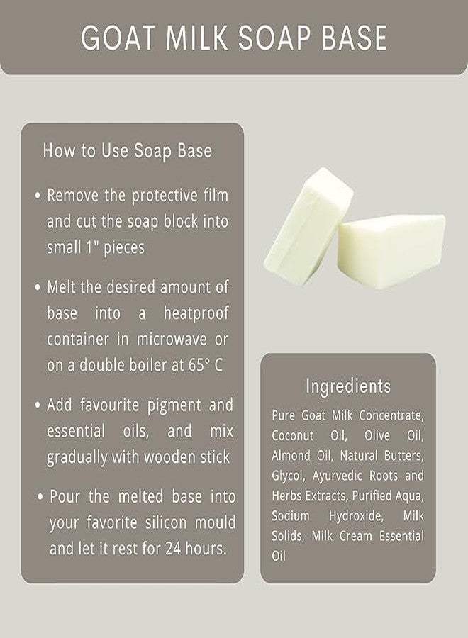 Crazy Sutra ARTH by Crazy Sutra: Goat Milk Melt and Pour Soap Base | Ultra Premium 400g (Pack of 1) | SLS, SLES & Paraben Free | Organic Vegan Ingredients | Pure & Lab Tested - Image 3