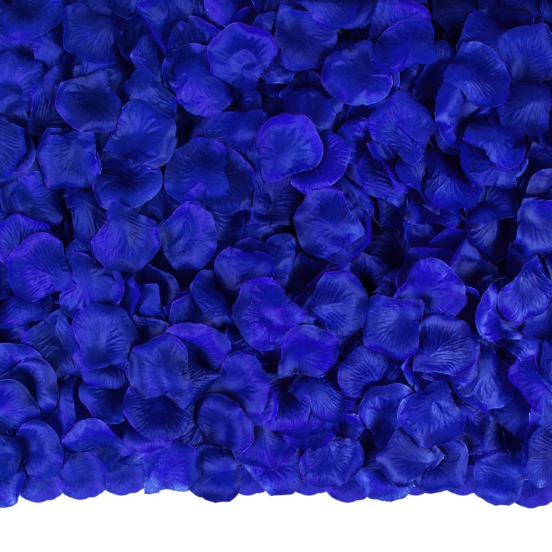 Ouddy Decor Ouddy Decor 3000 Pcs Rose Petals Artificial Flowers for Valentines Wedding Decor Romantic Night Bridal Party Home Decorations Blue 