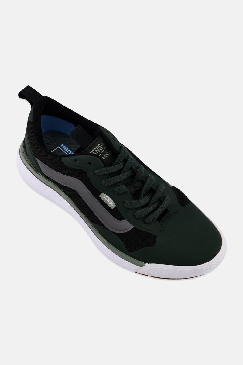 VANS Men Ultrarange Exo Lace Up Skateboarding Shoes, Olive - Image 1