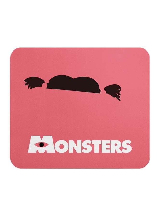 LOUD UNIVERSE Boo Monster Printed Anti Slip Mouse Pad  - Image 1