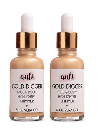 Auli Gold Liquid Facial Highlighter for Makeup All Skin Types 30ML Pack of 2 - pzsku/Z3AB82765C780A6DA5E04Z/45/_/1702450891/2f1b02ed-0afc-4d17-ad2a-ad001bf9ab2b