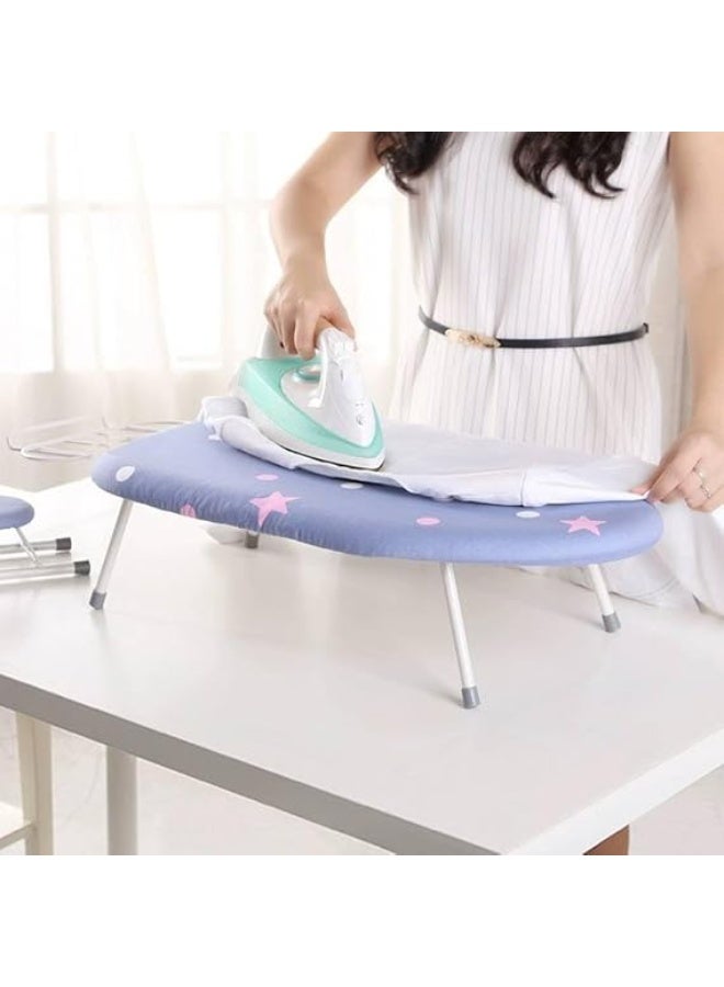 Mini Foldable Ironing Table - Practical, lightweight design measuring 60 x 37 x 17 cm for easy ironing and storage - Image 1