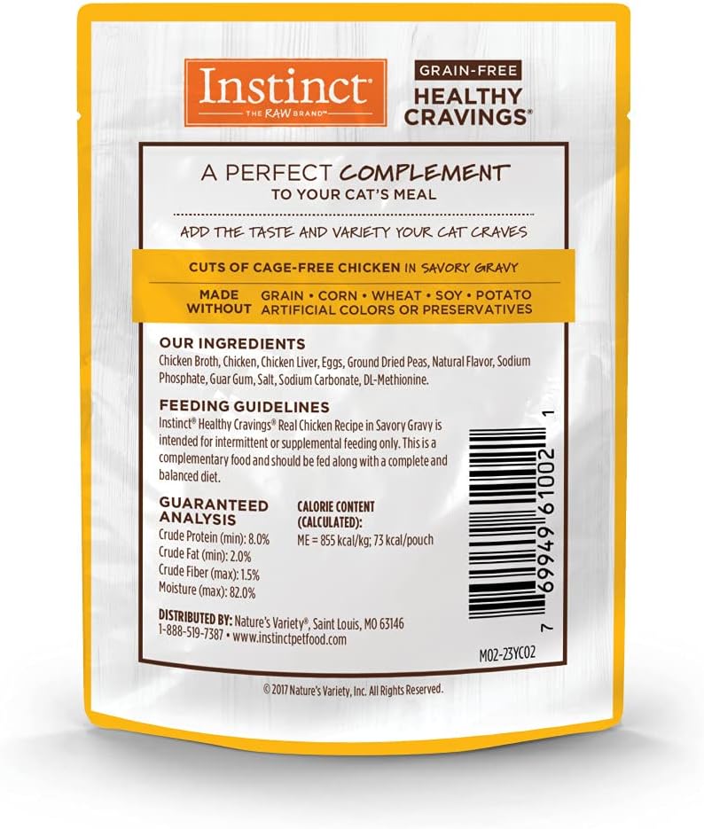 REF. Instinct Healthy Cravings Chicken Wet Cat Food - 85gm - Image 2