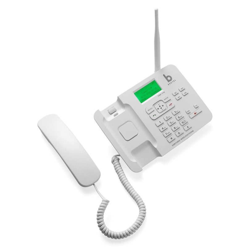 Beetel F1K هو هاتف GSM رباعي النطاق 2G، مع مكبرات صوت ثنائية الاتجاه، شاشة LCD، يدعم وظيفة الخط الساخن، يخزن حتى 500 جهة اتصال، الاتصال السريع، المنبه، آلة حاسبة أساسية، 4 مفاتيح ذاكرة مباشرة، مفتاح قفل تلقائي (أبيض) - Image 4