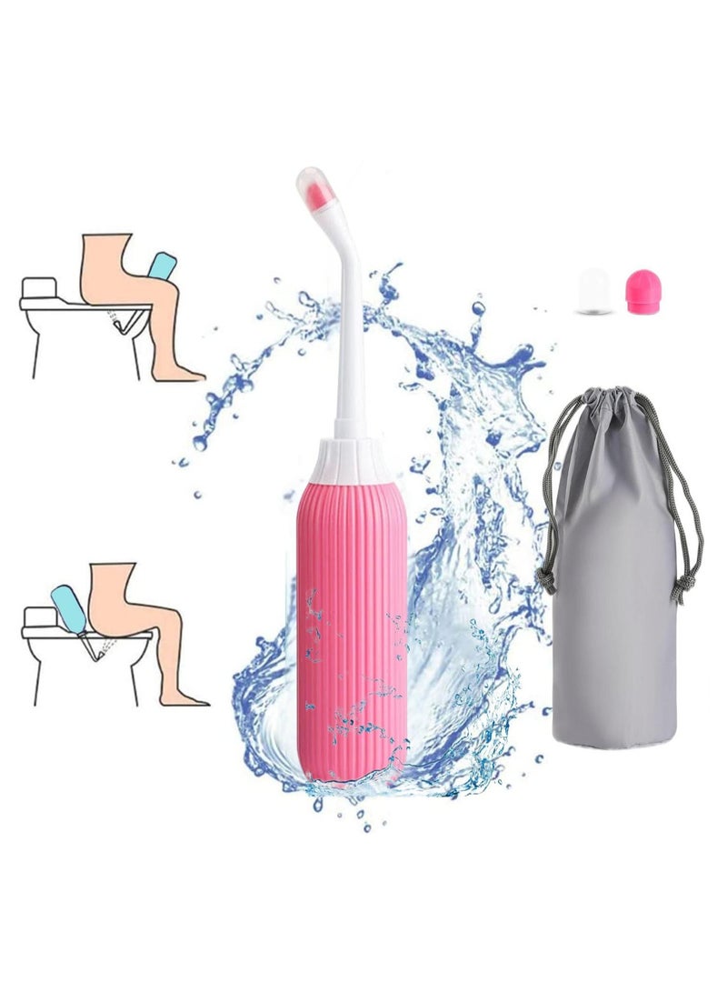 Premium Portable Shattaf Bidet, Portable Bidet, 500ml Portable Bidet with Retractable Nozzle, Postpartum Care, Travel shattaf, peri bottle - Image 1