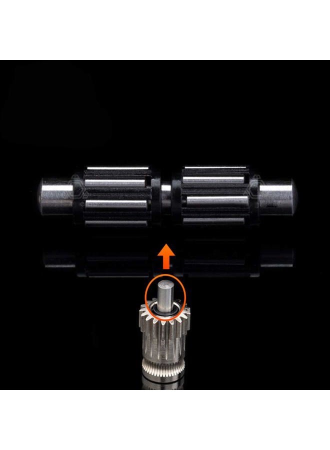 POLISI3D High Precision 3D Printer Dual Direct Drive Basic Kit with Nickel Plating Hardened Steel Gears Compatible with DDB Extruder Dual Gears DIY USE (Basic kit) - Image 3