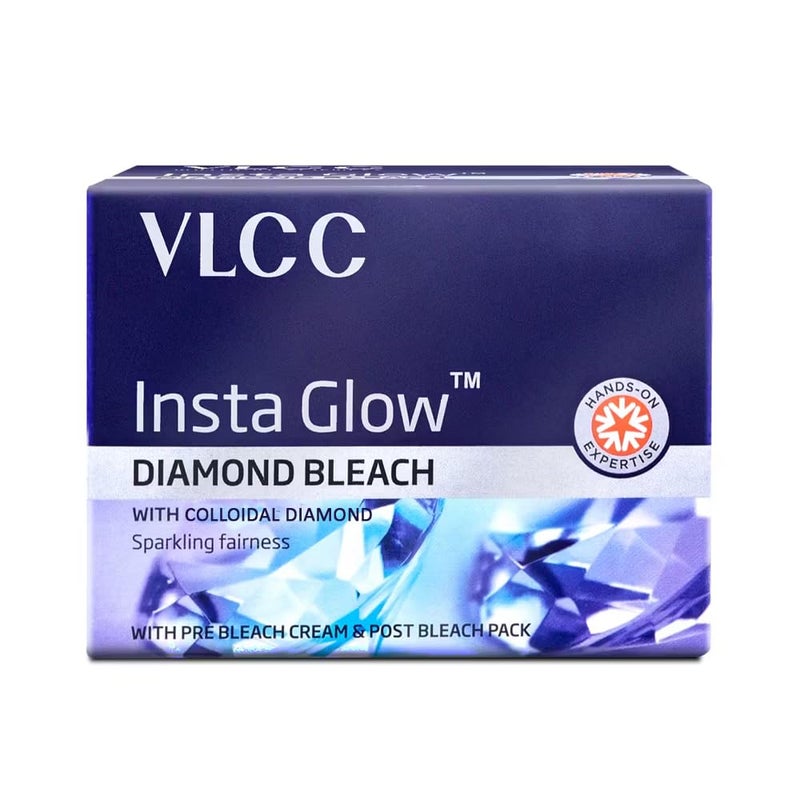 VLCC Insta Glow Diamond Bleach(60gm) - Image 1