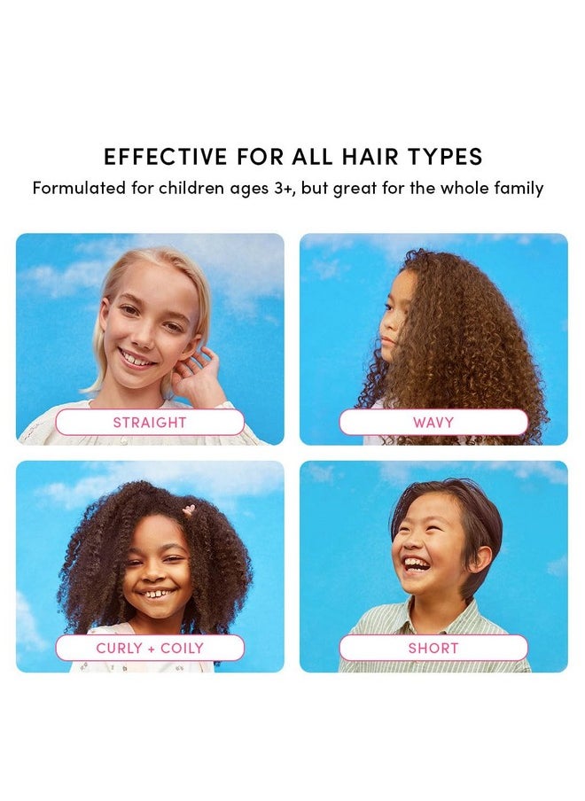 Evereden Evereden Kids Haircare Set: Hair Detangling Shampoo & Conditioner for Children Ages 3+, Plant Protein Peptides & Argan Oil, Vegan, Free from Sulfate, Paraben, Phthalate & Petrolatum  - Image 4