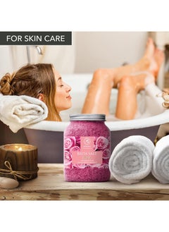 Aromatika Rose Bath Salts 46 Oznatural Rosewood Oil & Rose Extractbest For Relaxinggood Sleepbeautybathingbody Carewellnessrelaxaromatherapyspa  - Image 5