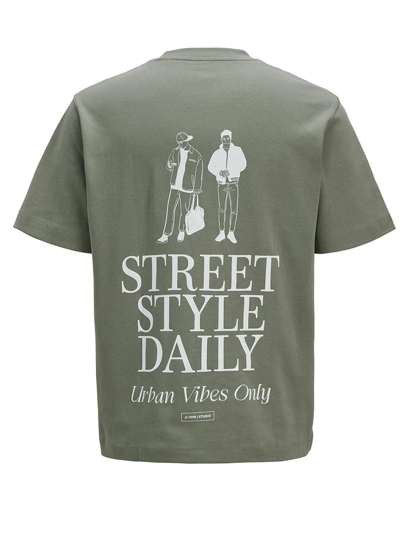 JACK & JONES Plus Size Crew Neck T-Shirt