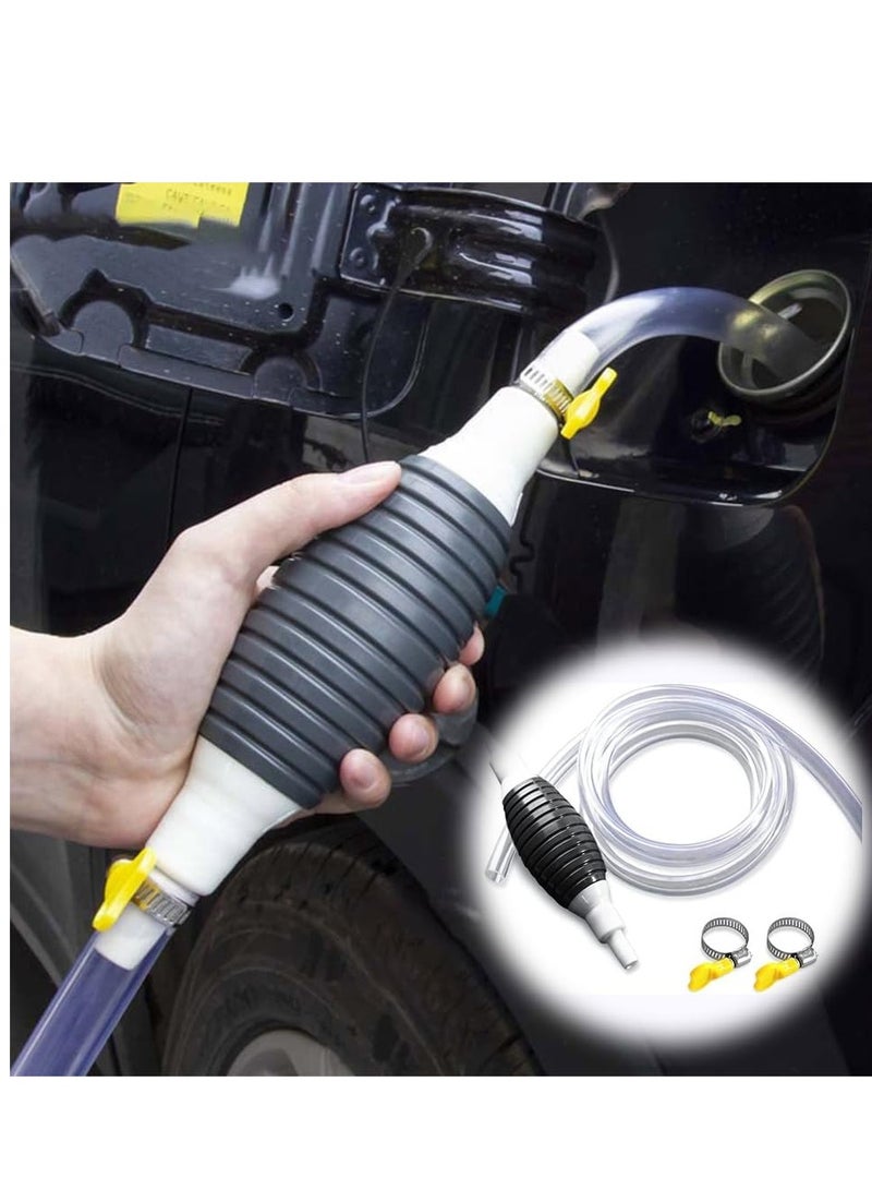 Manual pump for suction of oil and gasoline, and also suitable for water 3m - Image 1