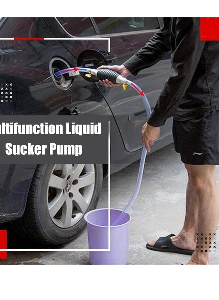 Manual pump for suction of oil and gasoline, and also suitable for water 3m - Image 2