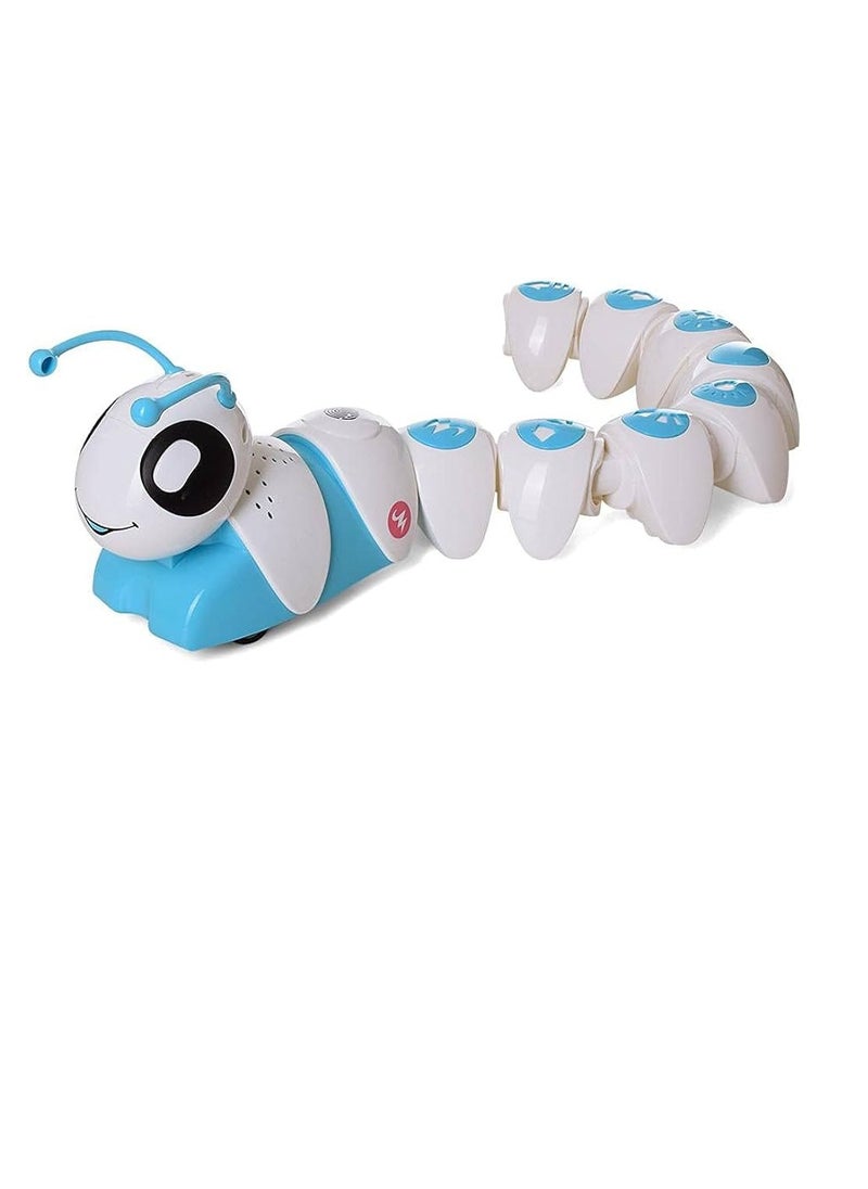 Generic "Cheeky Worm with Remote Control and Motion Sensor – Smart and Fun Toy for Kids (Blue Color)"  - Image 1