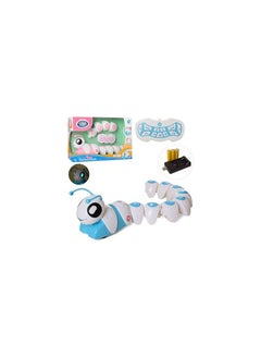 Generic "Cheeky Worm with Remote Control and Motion Sensor – Smart and Fun Toy for Kids (Blue Color)"  - Image 3