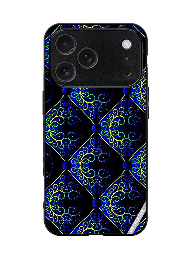 VR CREATIVE Protective Case Cover For Apple iPhone 17 Pro Fractal Abstract Design Multicolour