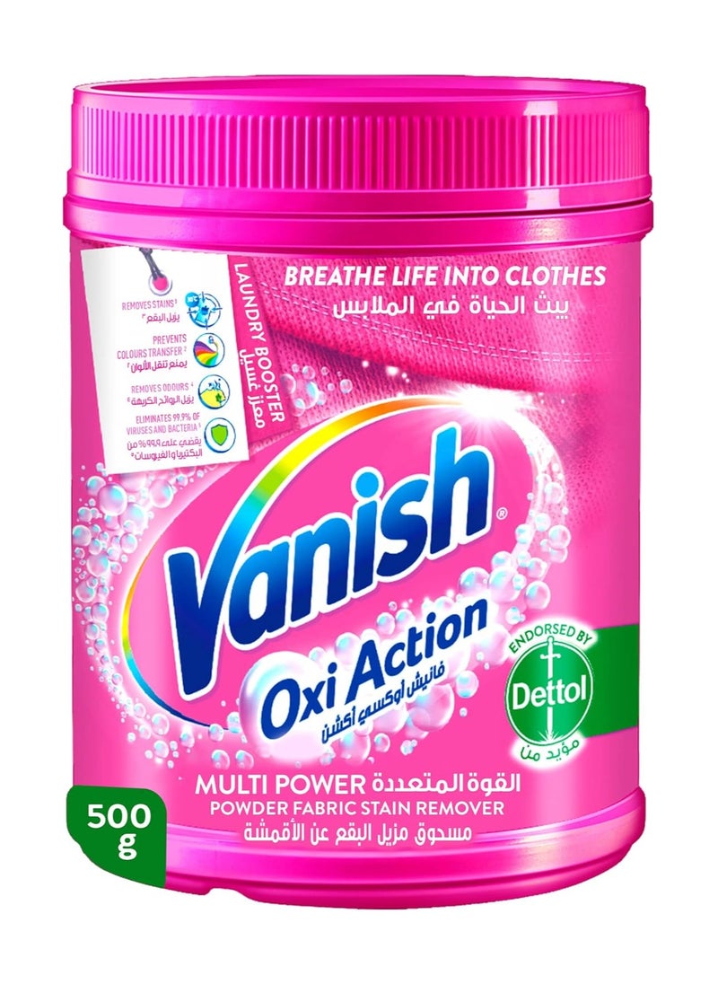 Vanish Vanish Oxi Action Stain Remover Powder for Colors and Whites - 500g 