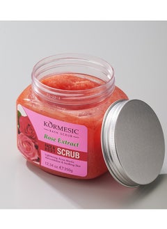 Kormesic Rose Body Scrub - Exfoliates & Revitalizes  - Image 2