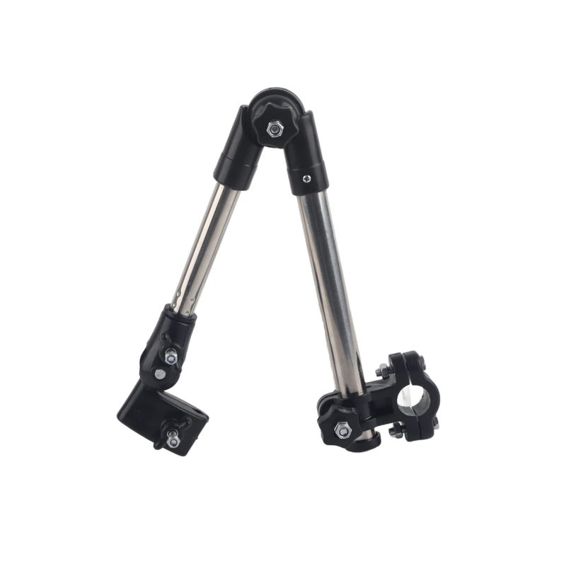Zerodis Zerodis Umbrella Holder for Bike Stainless Steel Umbrella Stand with 360 Telescopic Adjustment Portable Umbrella Stretch Mount Supporter for Baby Stroller Pram Bicycle Chair Wheelchair