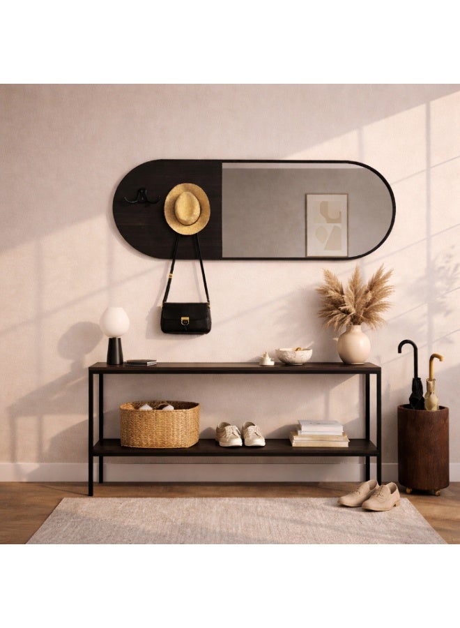 مرآة مودرن مع علاقات للملابس