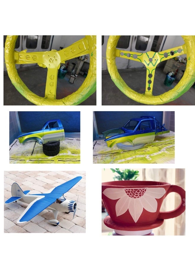 Generic Mix 6Rolls High Temperature Vinyl Fine Line Fineline Masking Tape Automotive Car Auto Paint 1Mm 1.5Mm 2Mm 2.5Mm 3Mm 4Mm  - Image 5