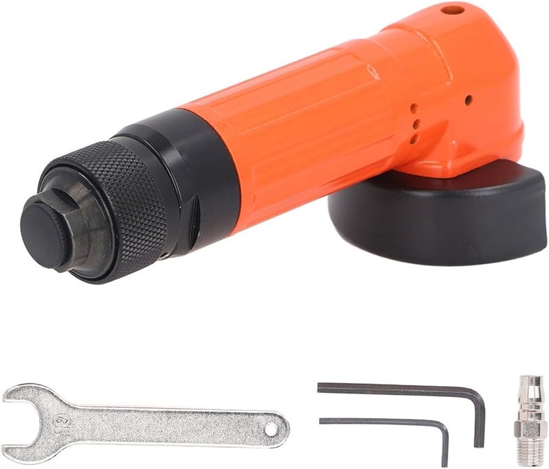 مطحنة زاوية هوائية مضغوطة 2 بوصة 15000 دورة في الدقيقة عالية السرعة منخفضة الاهتزاز لتلميع المعادن والخشب - Image 2